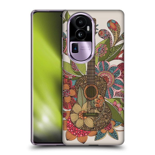 Valentina Bloom Ever Guitar Soft Gel Case for OPPO Reno10 Pro+