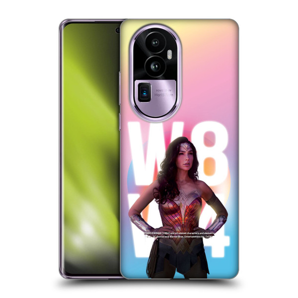 Wonder Woman 1984 80's Graphics Costume Soft Gel Case for OPPO Reno10 Pro+