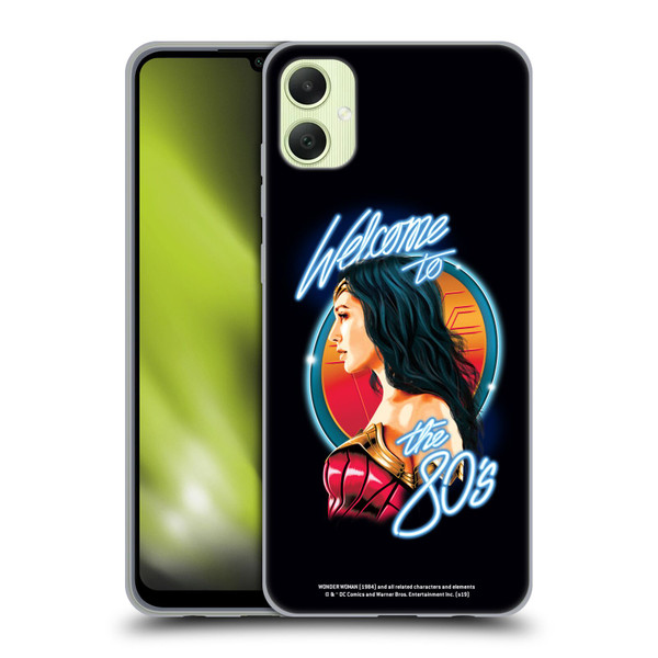 Wonder Woman 1984 80's Graphics Welcome Soft Gel Case for Samsung Galaxy A05