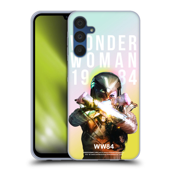 Wonder Woman 1984 80's Graphics Bracelet Of Submission Soft Gel Case for Samsung Galaxy A15