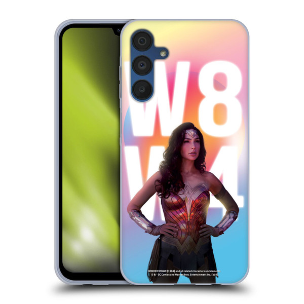 Wonder Woman 1984 80's Graphics Costume Soft Gel Case for Samsung Galaxy A15