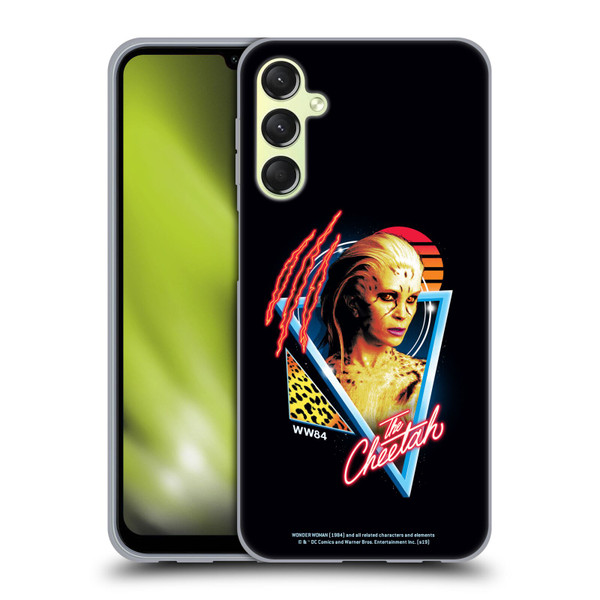 Wonder Woman 1984 80's Graphics The Cheetah Soft Gel Case for Samsung Galaxy A24 4G / Galaxy M34 5G