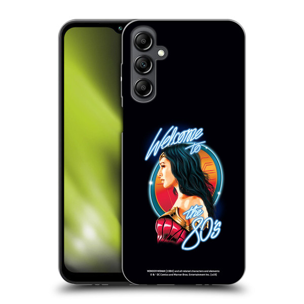 Wonder Woman 1984 80's Graphics Welcome Soft Gel Case for Samsung Galaxy M14 5G