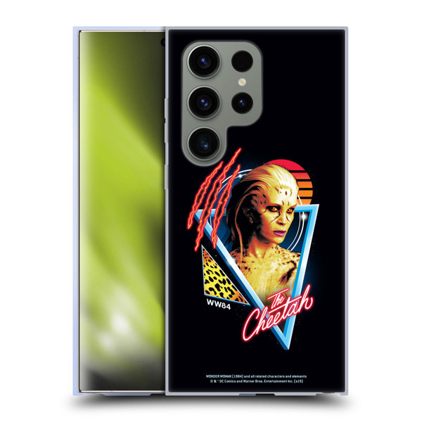 Wonder Woman 1984 80's Graphics The Cheetah Soft Gel Case for Samsung Galaxy S24 Ultra 5G