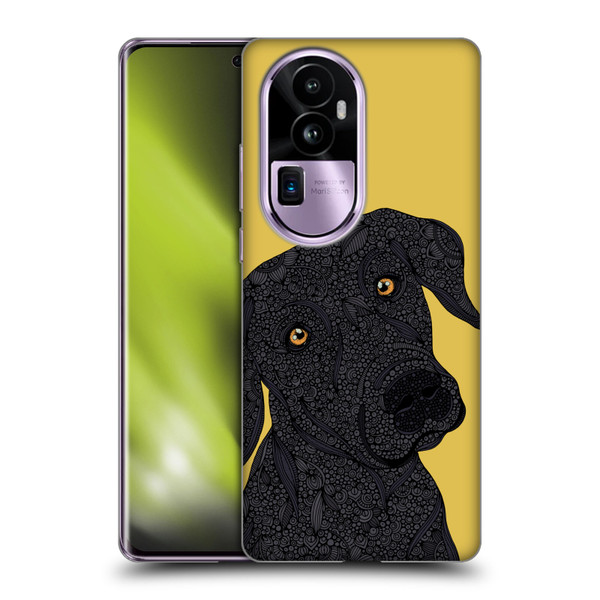 Valentina Dogs Black Labrador Soft Gel Case for OPPO Reno10 Pro+