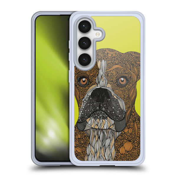 Valentina Dogs Boxer Soft Gel Case for Samsung Galaxy S24 5G
