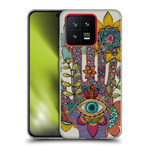 Valentina Symbols Illustration Hamsa Soft Gel Case for Xiaomi 13 5G