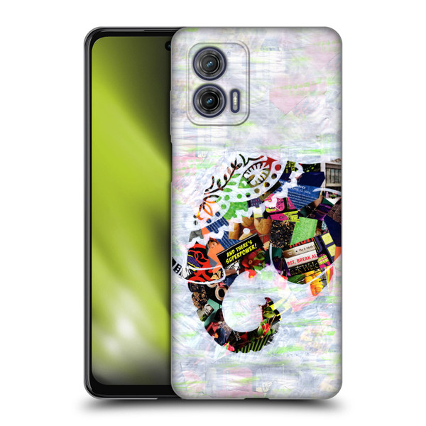 Artpoptart Animals Elephant Soft Gel Case for Motorola Moto G73 5G