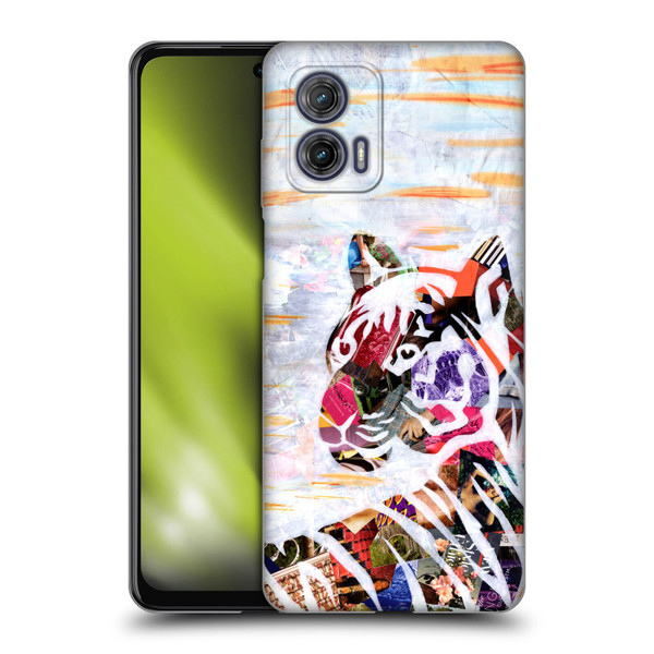 Artpoptart Animals Tiger Soft Gel Case for Motorola Moto G73 5G
