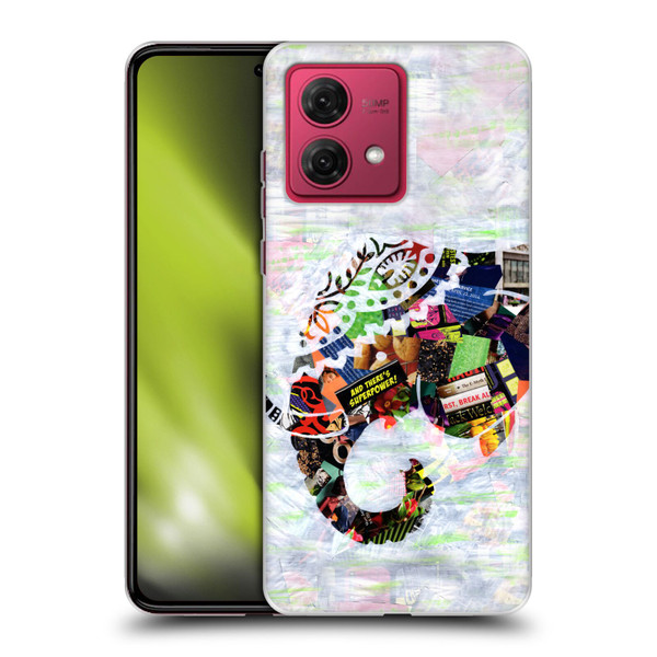 Artpoptart Animals Elephant Soft Gel Case for Motorola Moto G84 5G