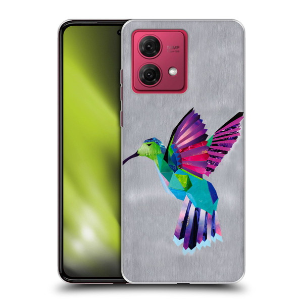 Artpoptart Animals Hummingbird Soft Gel Case for Motorola Moto G84 5G