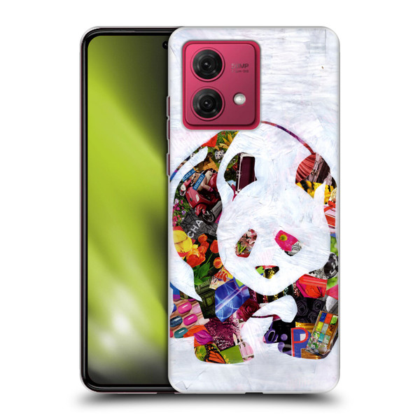 Artpoptart Animals Panda Soft Gel Case for Motorola Moto G84 5G