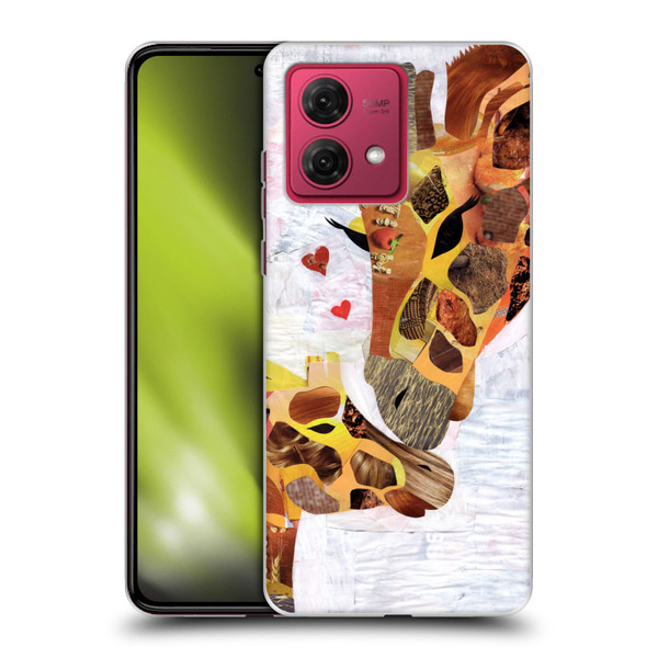 Artpoptart Animals Sweet Giraffes Soft Gel Case for Motorola Moto G84 5G