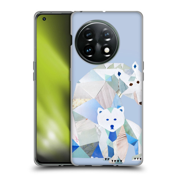 Artpoptart Animals Polar Bears Soft Gel Case for OnePlus 11 5G