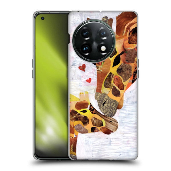 Artpoptart Animals Sweet Giraffes Soft Gel Case for OnePlus 11 5G