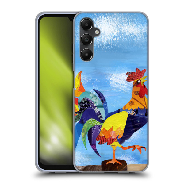 Artpoptart Animals Colorful Rooster Soft Gel Case for Samsung Galaxy A05s