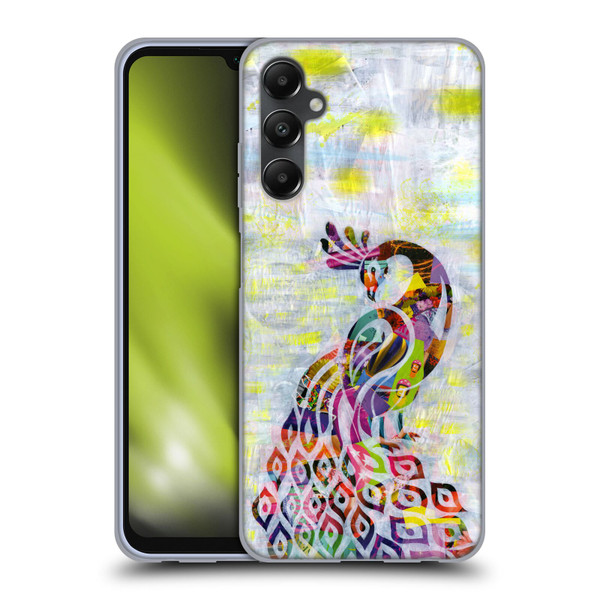 Artpoptart Animals Peacock Soft Gel Case for Samsung Galaxy A05s