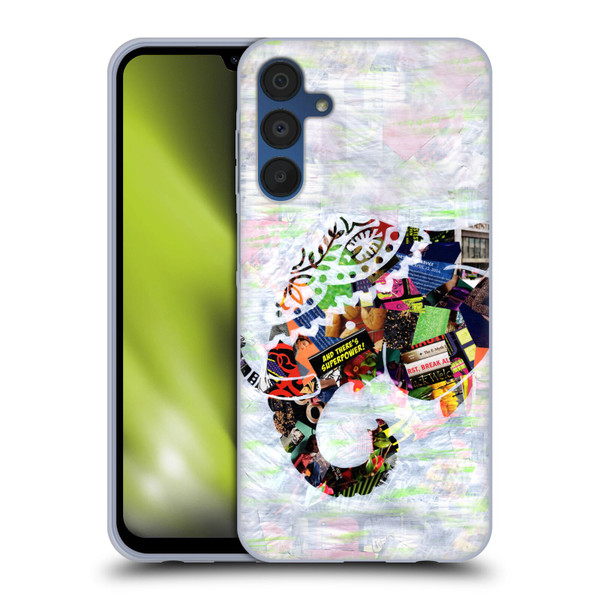 Artpoptart Animals Elephant Soft Gel Case for Samsung Galaxy A15