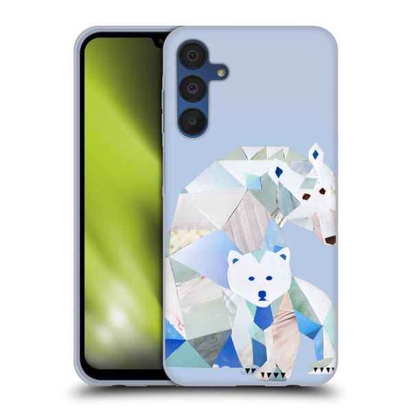 Artpoptart Animals Polar Bears Soft Gel Case for Samsung Galaxy A15