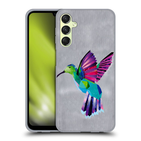 Artpoptart Animals Hummingbird Soft Gel Case for Samsung Galaxy A24 4G / Galaxy M34 5G