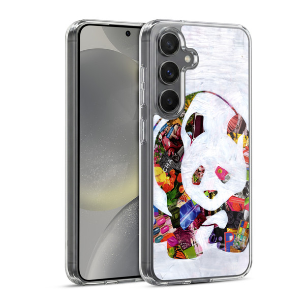 Artpoptart Animals Panda Soft Gel Case for Samsung Galaxy S24 5G & MagSafe