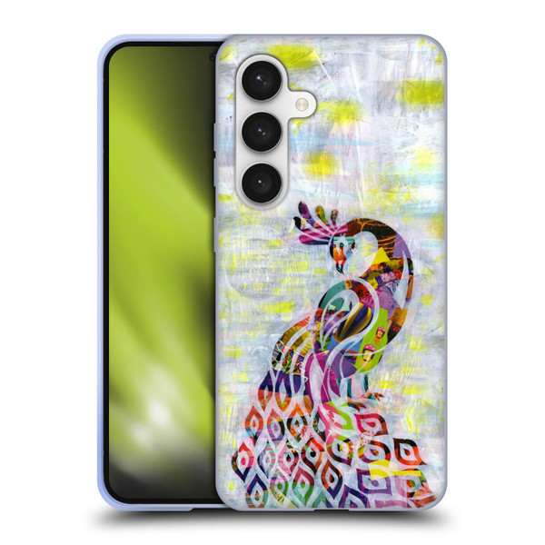 Artpoptart Animals Peacock Soft Gel Case for Samsung Galaxy S24 5G
