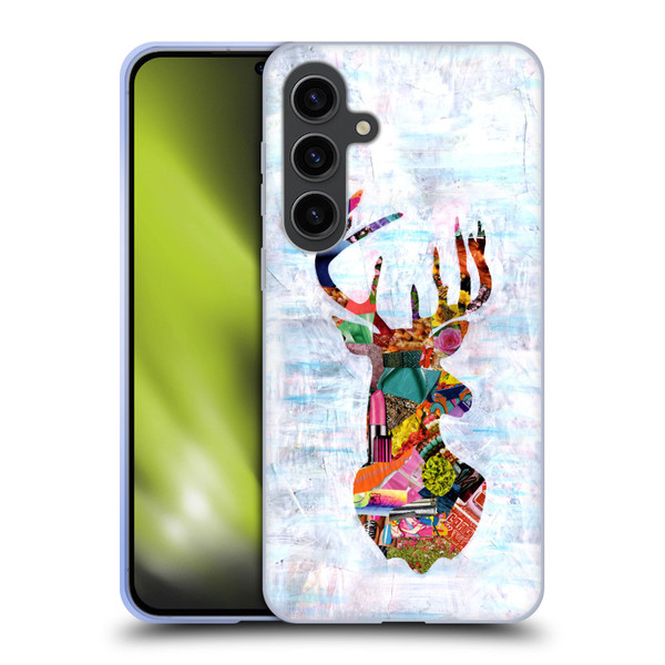 Artpoptart Animals Deer Soft Gel Case for Samsung Galaxy S24+ 5G