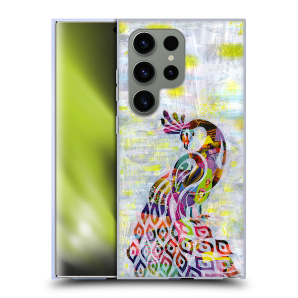 Artpoptart Animals Peacock Soft Gel Case for Samsung Galaxy S24 Ultra 5G