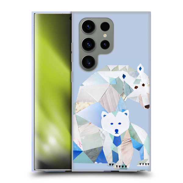 Artpoptart Animals Polar Bears Soft Gel Case for Samsung Galaxy S24 Ultra 5G