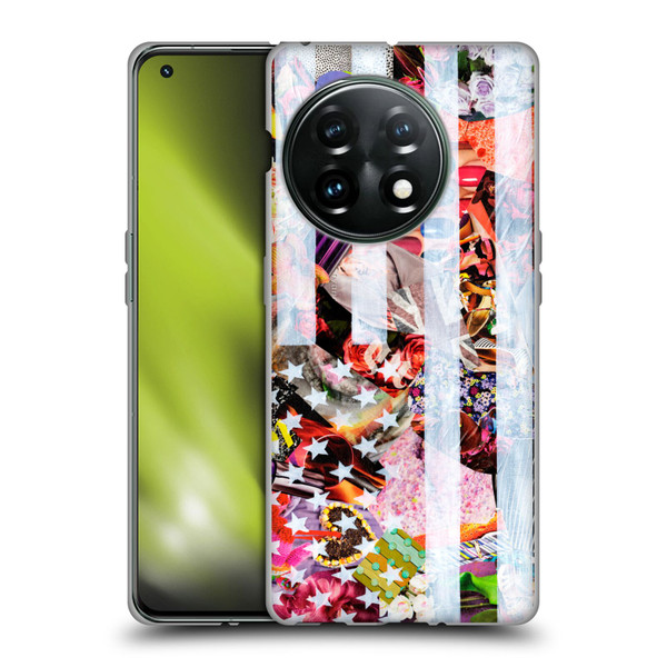 Artpoptart Flags Murican Soft Gel Case for OnePlus 11 5G