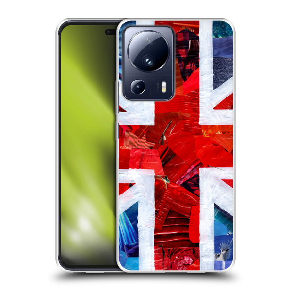 Artpoptart Flags Union Jack Soft Gel Case for Xiaomi 13 Lite 5G