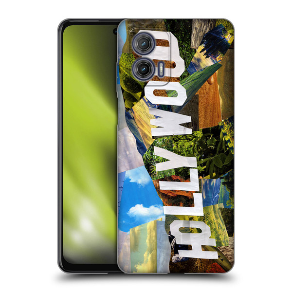 Artpoptart Travel Hollywood Soft Gel Case for Motorola Moto G73 5G