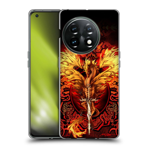 Ruth Thompson Dragons Flameblade Soft Gel Case for OnePlus 11 5G