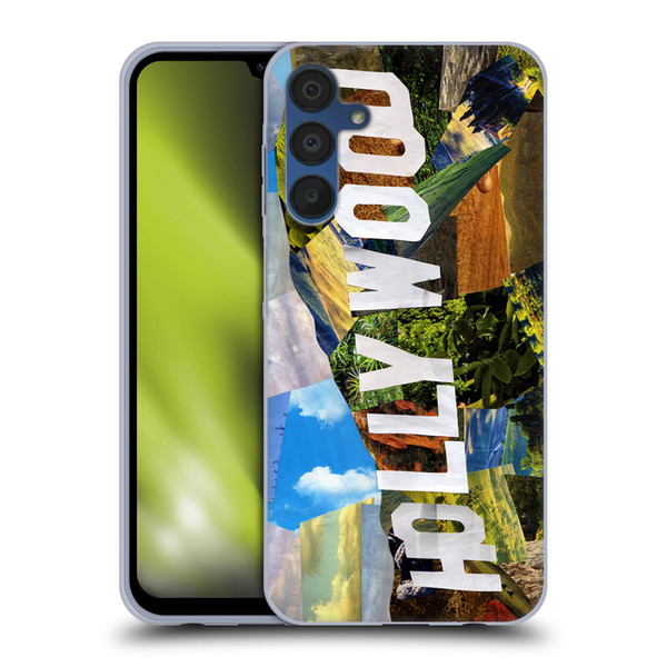 Artpoptart Travel Hollywood Soft Gel Case for Samsung Galaxy A15