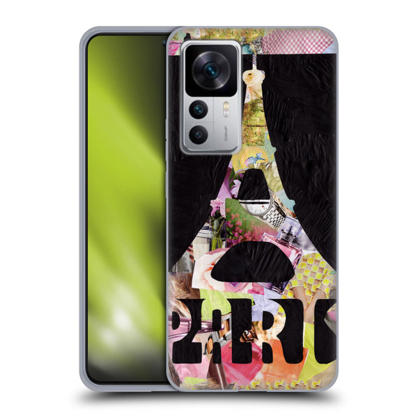 Artpoptart Travel Paris Soft Gel Case for Xiaomi 12T 5G / 12T Pro 5G / Redmi K50 Ultra 5G