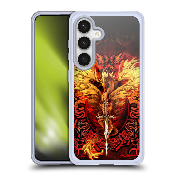 Ruth Thompson Dragons Flameblade Soft Gel Case for Samsung Galaxy S24 5G