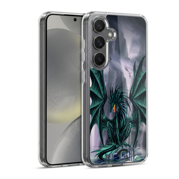 Ruth Thompson Dragons Jade Soft Gel Case for Samsung Galaxy S24 5G & MagSafe
