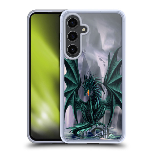 Ruth Thompson Dragons Jade Soft Gel Case for Samsung Galaxy S24+ 5G