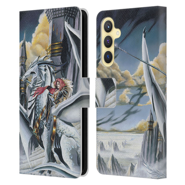 Ruth Thompson Dragons 2 Warring Tribes Leather Book Wallet Case Cover For Samsung Galaxy S23 FE 5G