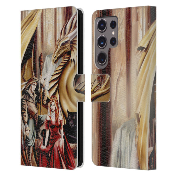 Ruth Thompson Dragons 2 Gathering Leather Book Wallet Case Cover For Samsung Galaxy S24 Ultra 5G