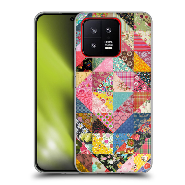 Rachel Caldwell Patterns Quilt Soft Gel Case for Xiaomi 13 5G