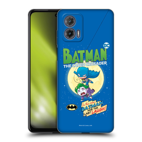 Super Friends DC Comics Toddlers Comic Covers Batman Soft Gel Case for Motorola Moto G73 5G