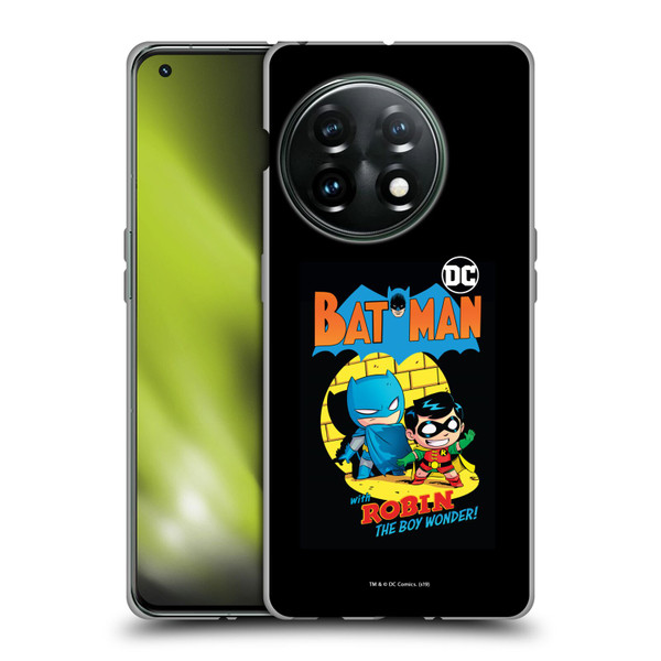 Super Friends DC Comics Toddlers Comic Covers Batman And Robin Soft Gel Case for OnePlus 11 5G