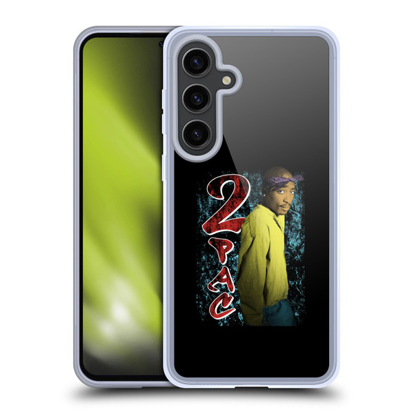 Tupac Shakur Key Art Vintage Soft Gel Case for Samsung Galaxy S24+ 5G
