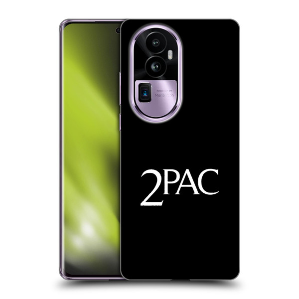 Tupac Shakur Logos Serif Soft Gel Case for OPPO Reno10 Pro+