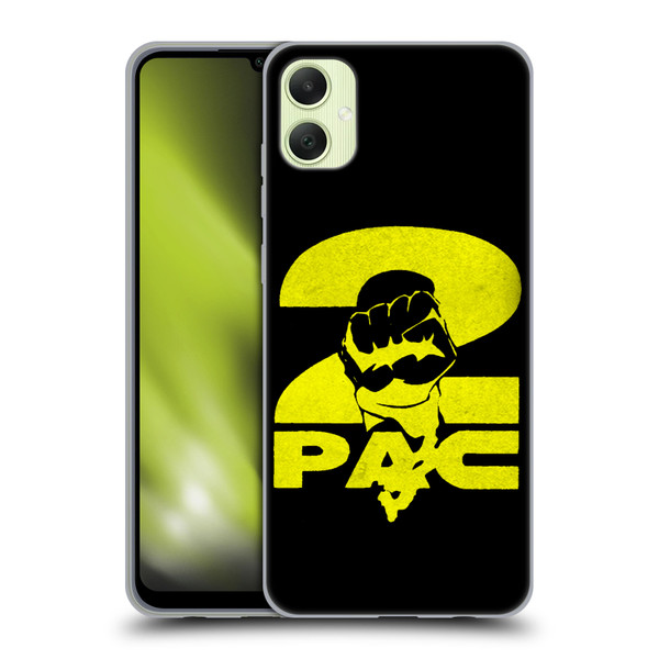 Tupac Shakur Logos Yellow Fist Soft Gel Case for Samsung Galaxy A05
