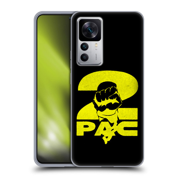 Tupac Shakur Logos Yellow Fist Soft Gel Case for Xiaomi 12T 5G / 12T Pro 5G / Redmi K50 Ultra 5G