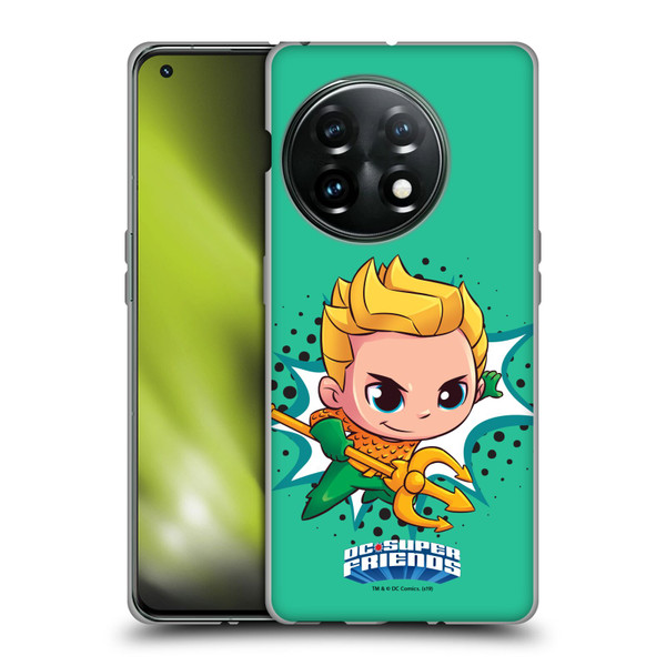 Super Friends DC Comics Toddlers 1 Aquaman Soft Gel Case for OnePlus 11 5G