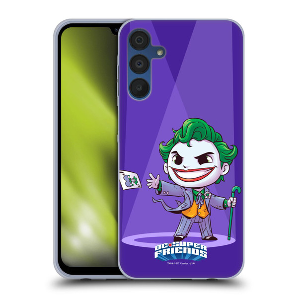 Super Friends DC Comics Toddlers 2 Joker Soft Gel Case for Samsung Galaxy A15