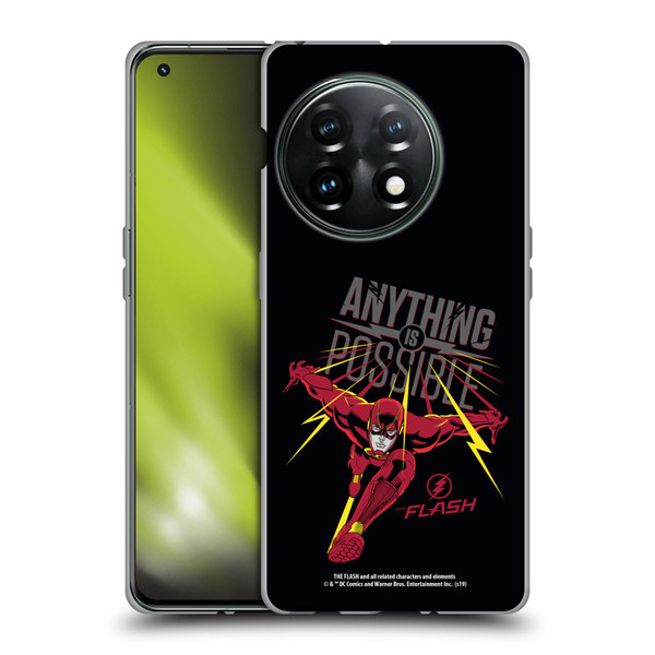 The Flash TV Series Graphics Barry Anything Is Possible Soft Gel Case for OnePlus 11 5G